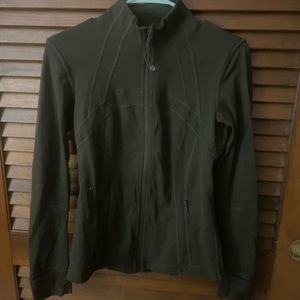 Lulu lemon define jacket olive green size 6 luon
